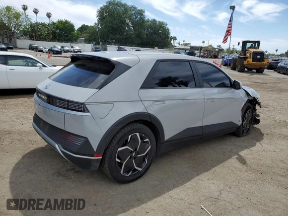 2024 Hyundai Ioniq 5 SEL with VIN KM8KN4DE3RU306201, listed as a Copart auction lot 50545485 with 24,932 mi miles and Salvage title. Bid and sale history available at DreamBid. Image 3.
