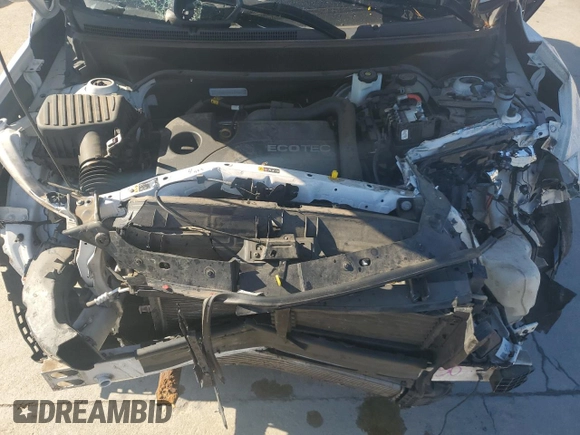 2020 GMC Terrain SLT with VIN 3GKALPEV9LL300950, listed as a Copart auction lot 57899775 with 140,000 mi miles and Salvage title. Bid and sale history available at DreamBid. Image 12.