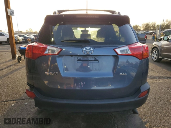 2013 Toyota RAV4 XLE with VIN JTMRFREVXDD042169, listed as a Copart auction lot 49113535 with 36,828 mi miles and Salvage Title. Bid and sale history available at carsss.com. Image 6.