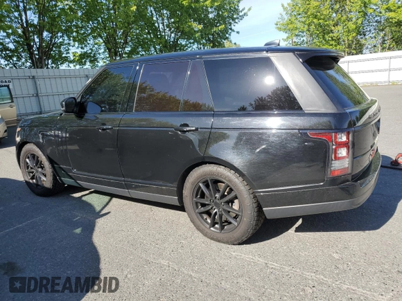 2017 Land Rover Range Rover with VIN SALGR2FK1HA348039, listed as a Copart auction lot 58626775 with 50,748 mi miles and Clean title. Bid and sale history available at DreamBid. Image 2.