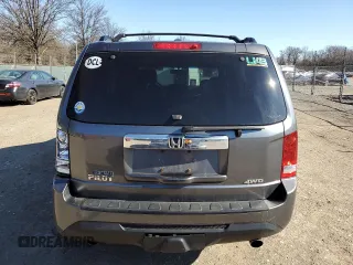 2012 Honda Pilot EX-L with VIN 5FNYF4H76CB028501, listed as a Copart auction lot 47293785 with 286,061 mi miles and Salvage Title. Bid and sale history available at DreamBid. Image 6.