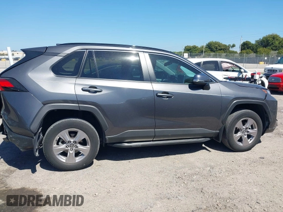 2023 Toyota RAV4 XLE with VIN 2T3W1RFV2PW250599, listed as a IAAI auction lot 41738576 with 40,111 mi miles. Bid and sale history available at carsss.com. Image 13.