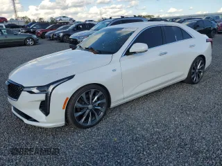 2022 Cadillac CT4 Premium Luxury with VIN 1G6DB5RK1N0106609, listed as a Copart auction lot 85613084 with 36,703 mi miles and Salvage Title. Bid and sale history available at carsss.com. Image 1.