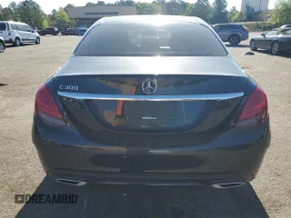2019 Mercedes-Benz C 300 with VIN 55SWF8DB9KU305969, listed as a Copart auction lot 52732475 with 60,343 mi miles and Salvage title. Bid and sale history available at DreamBid. Image 6.