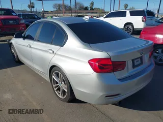 2016 BMW 3 Series 320i with VIN WBA8E1G56GNT99650, listed as a IAAI auction lot 41745738 with 191,326 mi miles and . Bid and sale history available at carsss.com. Image 3.