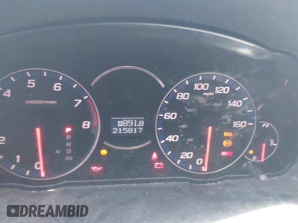 2006 Acura TSX with VIN JH4CL96836C014955, listed as a IAAI auction lot 42847287 with 215,817 mi miles and . Bid and sale history available at DreamBid. Image 7.