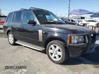 2003 Land Rover Range Rover HSE with VIN SALME11463A122542, listed as a Copart auction lot 63874755 with 143,498 mi miles and Salvage title. Bid and sale history available at DreamBid. Image 4.