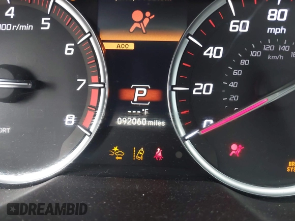 2018 Acura TLX w/A-SPEC Pkg with VIN 19UUB3F60JA003602, listed as a IAAI auction lot 41493147 with 92,060 mi miles and . Bid and sale history available at DreamBid. Image 15.