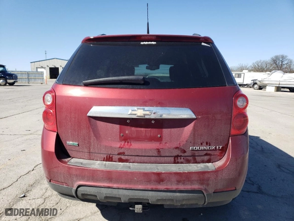 2012 Chevrolet Equinox LT w/2LT with VIN 2GNALPEK8C6232704, listed as a Copart auction lot 48515775 with 185,682 mi miles and Salvage Title. Bid and sale history available at carsss.com. Image 6.
