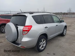2011 Toyota RAV4 with VIN JTMBK4DVXB5101939, listed as a IAAI auction lot 41707142 with 196,209 mi miles. Bid and sale history available at carsss.com. Image 4.