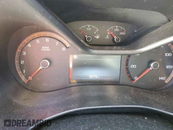 2015 GMC Canyon 2WD SLE with VIN 1GTG5BE36F1255432, listed as a Copart auction lot 48408125 with 95,778 mi miles and Clean Title. Bid and sale history available at DreamBid. Image 10.