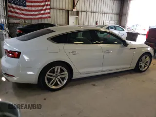 2019 Audi A5 Sportback Premium Plus with VIN WAUBNCF5XKA008292, listed as a Copart auction lot 46281164 with 64,302 mi miles. Bid and sale history available at carsss.com. Image 3.