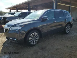2016 Acura MDX w/Tech with VIN 5FRYD3H42GB006652, listed as a Copart auction lot 51075875 with 146,451 mi miles and Salvage Title. Bid and sale history available at carsss.com. Image 1.