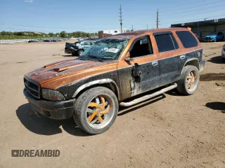 2003 Dodge Durango Sport with VIN 1D8HS38N23F535879, listed as a Copart auction lot 58073445 with 212,350 mi miles and Non repairable. Bid and sale history available at DreamBid. Image 1.