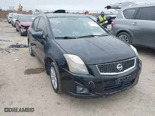 2010 Nissan Sentra 2.0 S with VIN 3N1AB6APXAL672829, listed as a IAAI auction lot 41528641 with NaN miles. Bid and sale history available at carsss.com. Image 1.