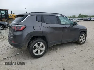2018 Jeep Compass Latitude with VIN 3C4NJCBB8JT287353, listed as a Copart auction lot 56069635 with 92,719 mi miles and Salvage title. Bid and sale history available at DreamBid. Image 3.