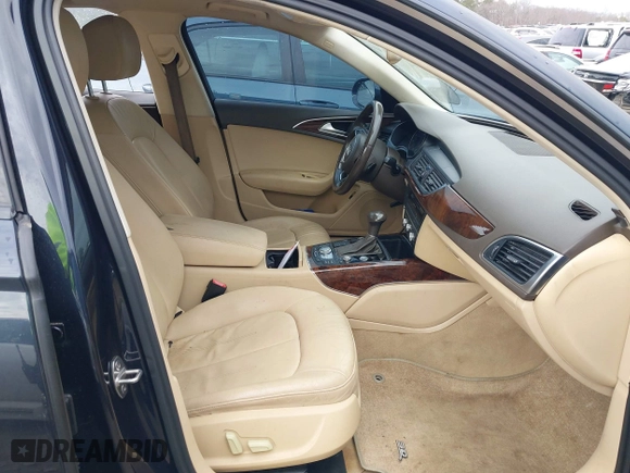 2015 Audi A6 2.0T Premium with VIN WAUCFAFC8FN007404, listed as a IAAI auction lot 41468567 with 81,535 mi miles. Bid and sale history available at carsss.com. Image 5.