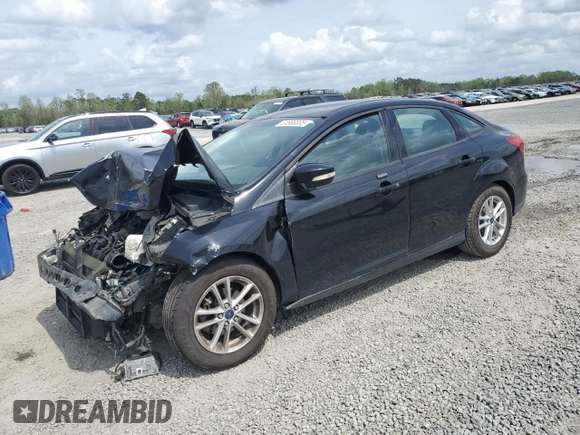 2016 Ford Focus SE with VIN 1FADP3F21GL248456, listed as a Copart auction lot 51583335 with 134,313 mi miles and Salvage title. Bid and sale history available at DreamBid. Image 1.