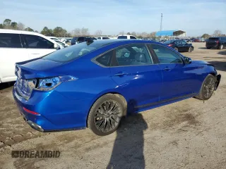 2020 Genesis G80 3.8L with VIN KMTFN4JE6LU328793, listed as a Copart auction lot 42921135 with 61,063 mi miles and Salvage Title. Bid and sale history available at DreamBid. Image 3.