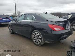 2018 Mercedes-Benz CLA 250 with VIN WDDSJ4EB5JN605679, listed as a Copart auction lot 39703874 with 77,536 mi miles and . Bid and sale history available at DreamBid. Image 2.