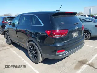2019 Kia Sorento L with VIN 5XYPG4A32KG533121, listed as a IAAI auction lot 41762827 with 96,026 mi miles. Bid and sale history available at carsss.com. Image 3.