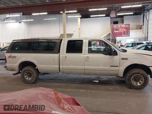 2003 Ford Super Duty F-250 XL with VIN 1FTNW21F43EA04885, listed as a IAAI auction lot 42073892 with 1 mi miles. Bid and sale history available at carsss.com. Image 12.