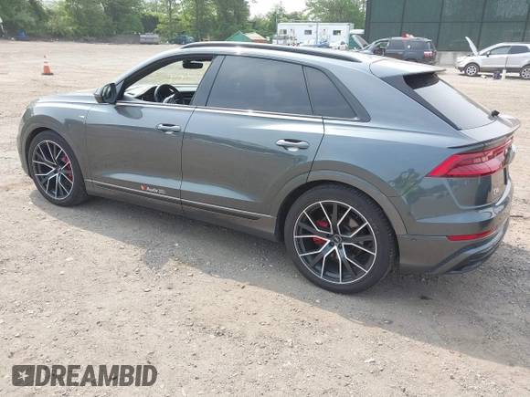 2019 Audi Q8 Prestige with VIN WA1FVAF18KD027759, listed as a IAAI auction lot 42512278 with 55,424 mi miles and . Bid and sale history available at DreamBid. Image 3.
