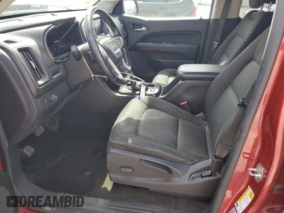 2015 GMC Canyon 2WD SLE with VIN 1GTG5BE38F1134904, listed as a Copart auction lot 51426615 with 123,584 mi miles and Salvage Title. Bid and sale history available at DreamBid. Image 7.