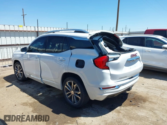 2019 GMC Terrain Denali with VIN 3GKALSEX0KL137091, listed as a IAAI auction lot 40136558 with 62,788 mi miles. Bid and sale history available at carsss.com. Image 3.