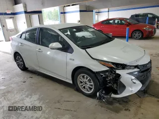 2022 Toyota Prius LE with VIN JTDKAMFP1N3224062, listed as a Copart auction lot 58465355 with 60,981 mi miles and Salvage title. Bid and sale history available at DreamBid. Image 4.