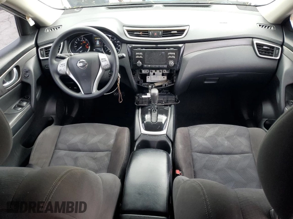 2015 Nissan Rogue SV with VIN KNMAT2MT6FP576395, listed as a Copart auction lot 54565935 with 143,259 mi miles and Salvage Title. Bid and sale history available at DreamBid. Image 8.