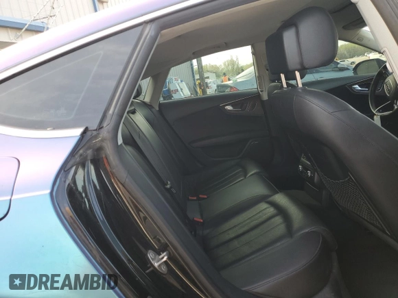 2014 Audi A7 3.0 Prestige with VIN WAU2GAFC9EN023263, listed as a Copart auction lot 50968285 with 172,111 mi miles and Salvage Title. Bid and sale history available at carsss.com. Image 10.
