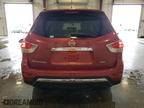 2013 Nissan Pathfinder SL with VIN 5N1AR2MM1DC679134, listed as a Copart auction lot 57031655 with 124,355 mi miles and Salvage title. Bid and sale history available at DreamBid. Image 6.