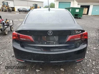 2017 Acura TLX with VIN 19UUB1F36HA004645, listed as a Copart auction lot 64673795 with 138,683 mi miles and Salvage title. Bid and sale history available at DreamBid. Image 6.