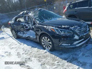 2017 Hyundai Sonata Sport with VIN 5NPE34AF8HH583245, listed as a IAAI auction lot 41841335 with 90,153 mi miles. Bid and sale history available at carsss.com. Image 1.