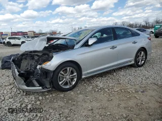 2018 Hyundai Sonata Sport Plus with VIN 5NPE34AF8JH715717, listed as a Copart auction lot 50510395 with 65,931 mi miles and Salvage Title. Bid and sale history available at carsss.com. Image 1.