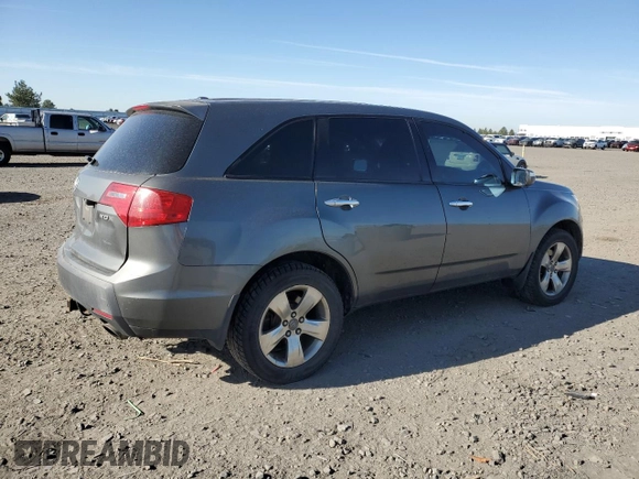 2007 Acura MDX Sport/Entertainment Pkg with VIN 2HNYD28847H524684, listed as a Copart auction lot 52983135 with 288,670 mi miles and Salvage Title. Bid and sale history available at carsss.com. Image 3.