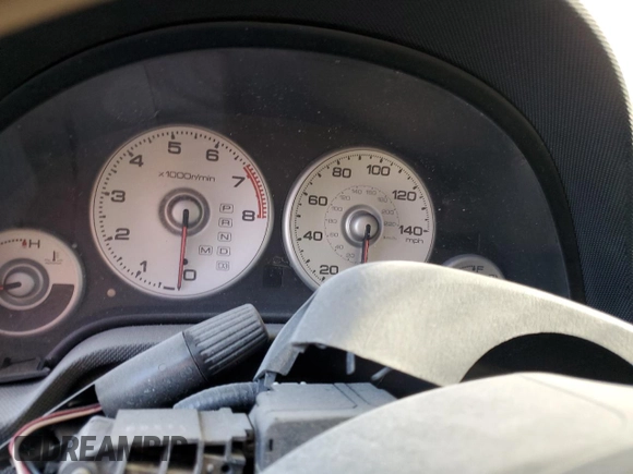 2002 Acura RSX Auto with VIN JH4DC54822C020255, listed as a Copart auction lot 56707024 with 0 mi miles and Salvage Title. Bid and sale history available at carsss.com. Image 9.