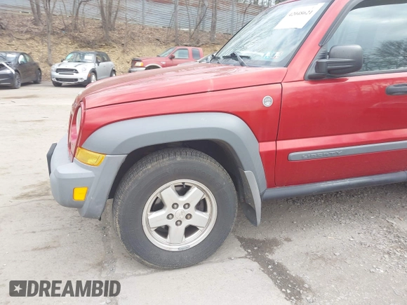 2006 Jeep Liberty Sport with VIN 1J4GL48KX6W137241, listed as a IAAI auction lot 42048621 with 83,523 mi miles and . Bid and sale history available at carsss.com. Image 14.