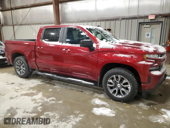 2021 Chevrolet Silverado 1500 RST with VIN 3GCUYEED0MG183503, listed as a Copart auction lot 82758634 with 49,045 mi miles and Clean Title. Bid and sale history available at carsss.com. Image 4.
