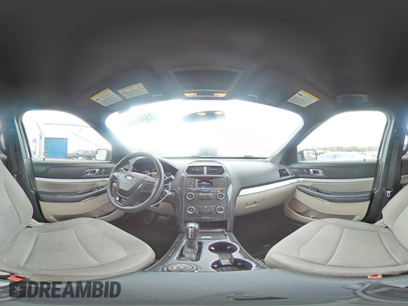 2018 Ford Explorer with VIN 1FM5K8BH1JGC95714, listed as a Copart auction lot 73201214 with 304,532 mi miles and Salvage title. Bid and sale history available at DreamBid. Image 16.