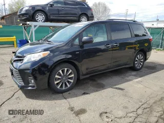 2018 Toyota Sienna XLE с VIN 5TDDZ3DCXJS194807, выставлен на аукционе Copart как лот 54362735 с пробегом 47 018 миль миль и Списание • Salvage title. История ставок и продаж доступна на DreamBid. Изображение 1.