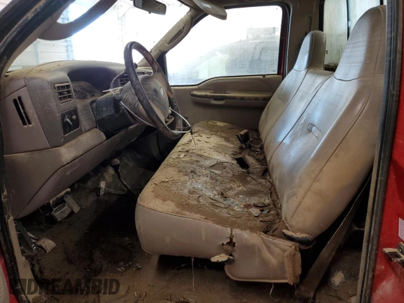 2004 Ford F-250 with VIN 1FTNF21S34EA70410, listed as a Copart auction lot 76606214 with Not provided miles and Salvage title. Bid and sale history available at DreamBid. Image 7.