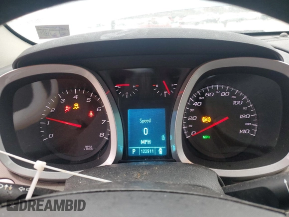 2011 Chevrolet Equinox LTZ with VIN 2CNFLGEC6B6451761, listed as a Copart auction lot 47014225 with 122,911 mi miles and Salvage Title. Bid and sale history available at carsss.com. Image 9.