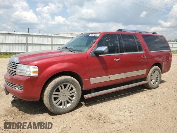 2008 Lincoln Navigator with VIN 5LMFL28548LJ07424, listed as a Copart auction lot 44465895 with 127,159 mi miles and Clean title. Bid and sale history available at DreamBid. Image 1.