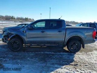 2023 Ford Ranger XL with VIN 1FTER4FH7PLE00470, listed as a IAAI auction lot 41365325 with 23,263 mi miles. Bid and sale history available at carsss.com. Image 14.