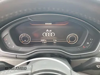 2019 Audi A4 Premium Plus z VIN WAUHMAF49KA010060, wystawiony jako Copart lot #59734185 z przebiegiem 44 891 mil mil oraz Szkoda całkowita • Salvage title. Historia ofert i sprzedaży dostępna na DreamBid. Obrazek 9.