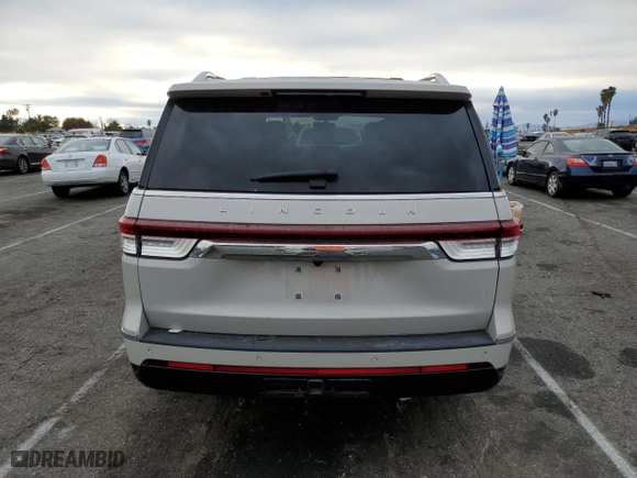2023 Lincoln Navigator L Reserve with VIN 5LMJJ3LG8PEL11662, listed as a Copart auction lot 89001225 with 19,332 mi miles and Salvage Title. Bid and sale history available at carsss.com. Image 6.