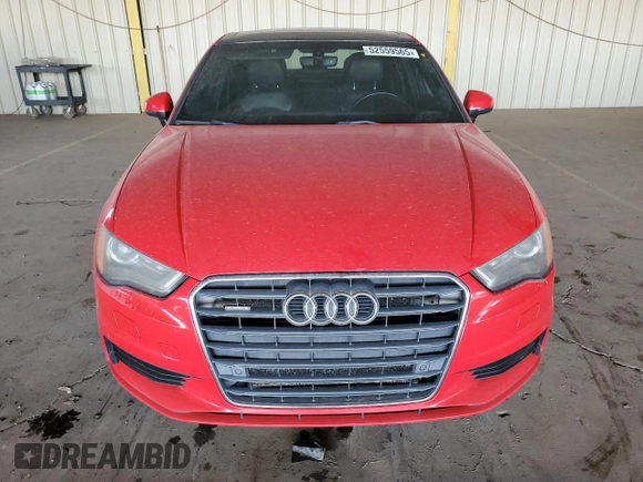 2016 Audi A3 2.0T Premium Plus with VIN WAUE8GFF9G1059956, listed as a Copart auction lot 52559565 with 111,657 mi miles and Salvage Title. Bid and sale history available at carsss.com. Image 5.