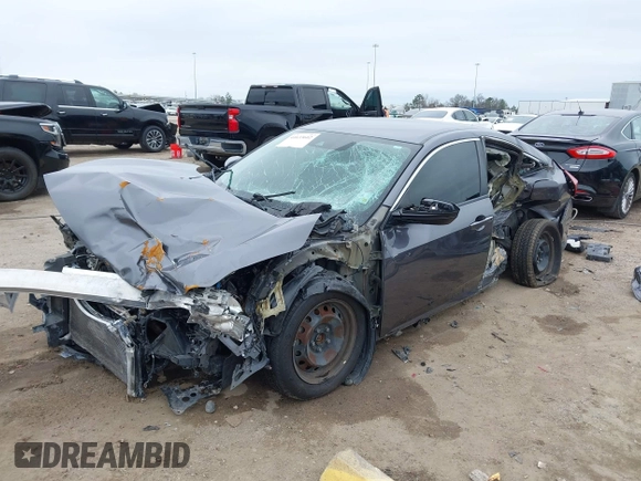 2017 Honda Civic Sedan LX with VIN 2HGFC2F63HH563674, listed as a IAAI auction lot 41633602 with 1 mi miles. Bid and sale history available at carsss.com. Image 6.